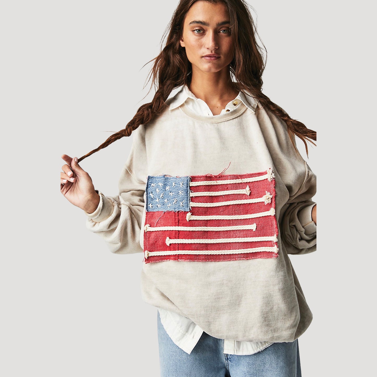 Tricia Fix Americana Sweatshirt