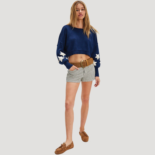 Tricia Fix Crochet Stars Sweater