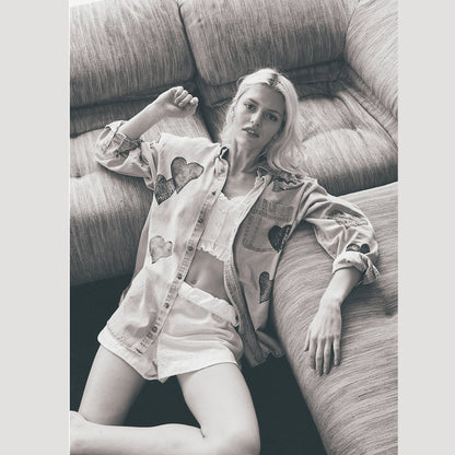 Tricia Fix Heart Denim Shirt
